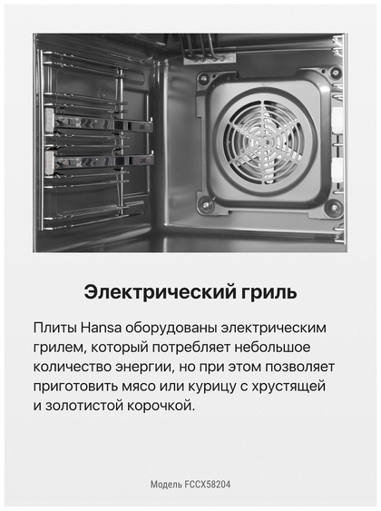 Кухонная плита Hansa FCCX58204
