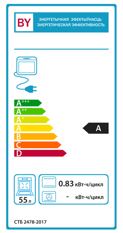 Плита газоэлектрическая бытовая GEFEST ПГЭ 5502-02 0042