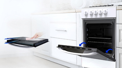 Газовая плита HORIZONT GS-5001W