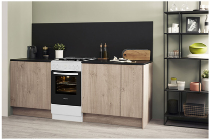 Плита газовая Hotpoint-Ariston HS5G1PMW/RU