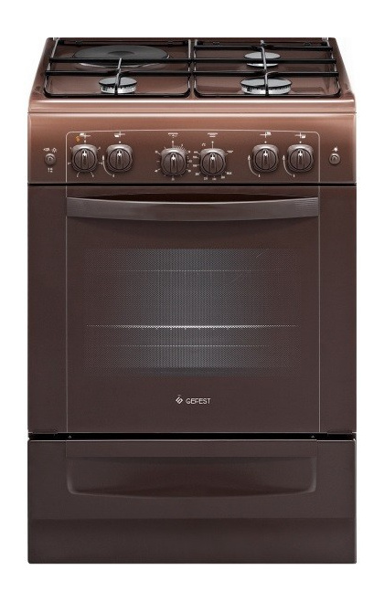 Плита газоэлектрическая бытовая GEFEST ПГЭ 6110-02 0301