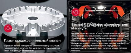 Плита газоэлектрическая HANSA FCMX581009