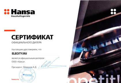 Плита электрическая HANSA FCCW58240